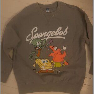 Rare Spongebob Squarepants Kids 10-12 Crewneck